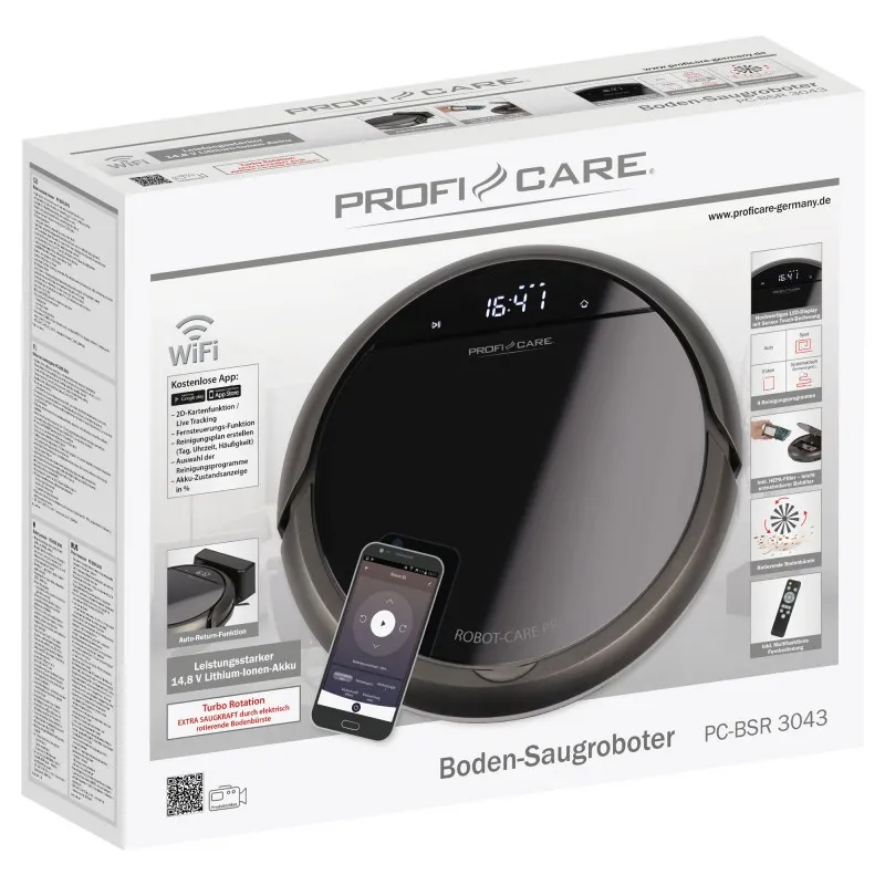 Робот-пылесос Profi Care PC-BSR 3043